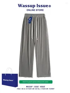 Men's Pants WASSUP ISSUE Long Ice Drawstring