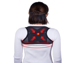 Humpback Förhindra kvinnlig kvinnor övre ryggstödbältesband hållningskorrigerare bakre axel 4544162