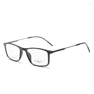 Óculos de sol Quadros de moda Black Full Bim Glasses Frame Tamanho Pequeno óculos ópticos leves para homens Mulheres Miopia Prescrição