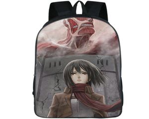 Mikasa Ackerman rackpack Scout Полк истребитель День Пакет мультфильм школьная сумка хорошая упаковка Po rucksack Sport Schoolbag Outdoor D2555312