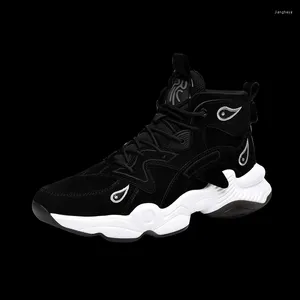 Basketball Shoes Men's Sneakers High-top Breathable For Men Outdoor Wear Resistant Cushioning Autumn 2024 Sports