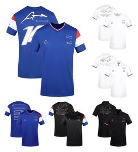2021 1 Fahrer Tshirt Racing Fans Sommer Casual T -Shirts Team Logo Polo Shirts Custom Extreme Sport Tee Plus Size Short2424776
