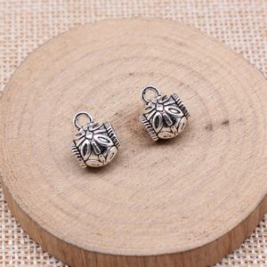 チャームズアクセサリー彫刻吊りヘッドジュエリーとアクセサリー13x10mm 10pcs