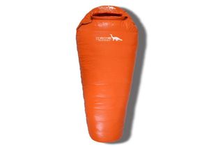 Portable Mummy Winter Thermal Ultralight Waterproof Camping Treking vandring klättring utomhus gås ner sovsäck5688849