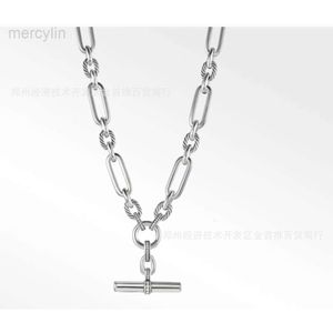 2024 Designer David Yumans Yurma Jewelry Bracelet Xx Niche 18k Gold Buckle Chain Necklace