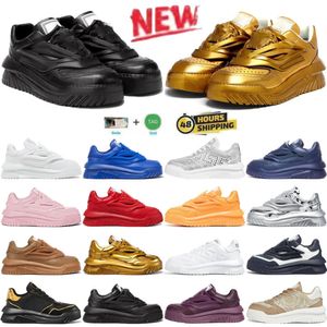 Designer Sneakers Shoes Sneaker shoe trainers mens Men Women Plum Purple Rubber Multi-color Cattle Leather Casual Black white green yellow lime fluo purple grey