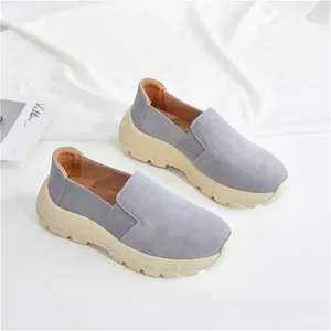 Casual Shoes Anti-slip Mocassin Woman Ladies Trainers Flats Elderly Sneakers Lux Sport In Offers Racing Tenids Snekers