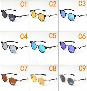 Biancello di occhiali esterni Ciclo di deadbolt Nuovi uomini Sunglasse Sunglasse Metal Lens 5935694