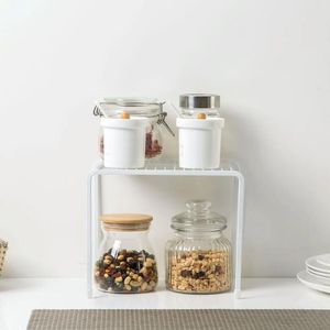 2024 Kitchen Storage Rack Closet Shelf Dish Drying Rack Spice Jars Holder Seasoning Bottles Shelves Spice Rack Kitchen Organizer Sure, here