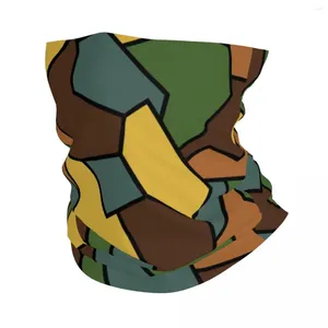 Halsdukar tysk kamouflage camo bandana nacke gaiter tryckt balaclavas wrap halsduk multifunktionell pannbandssporter för män kvinnor