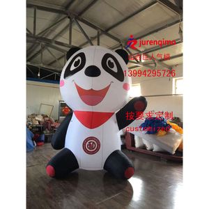 Mascot kostymer Panda Air Model Ierable Decoration Adverting Material Mayday Scenery Party Props Anpassning