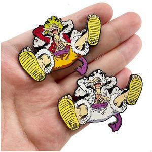 Cartoon Accessoires japanische Comic One -Stück Charaktere Badge Nette Filme Spiele Harte Emaille Pins Sammeln Brosche Rucksack Hat Bag Col Dhfan