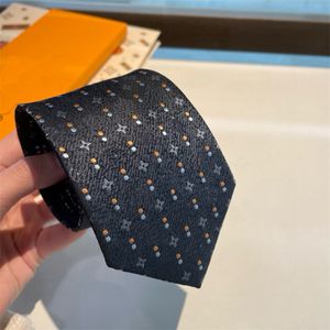 2024 Nya män slipsar Fashion Silk Tie 100% Designer Slips Jacquard Classic Woven Handmade slips för män Bröllop Casual and Business Slips med originallåda vs