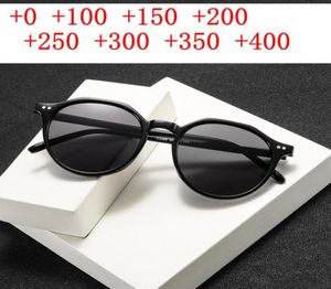 Vintage Round Bifocal Sun Reading Glasses Men Women Retro Sunglasses Reader Brand Designer Diopture Lenfier Presbyopic NX2772264