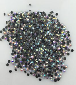 6SSs 2mm Crystal Strass DMC Fix Rhinestone Crystal AB Ferro em Fix Stones SS66365901