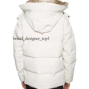 Can marchio Luxury Puffer Jackets Designer Real Wolf Fur Outdoor Wyndham Windbreaker Jassen Ostrewear Fourrure Manteu Down Giacca cappotto Hiver Parka Doudoune 9504