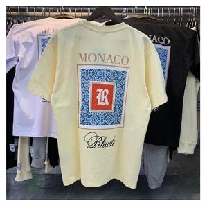 Nowe męskie tshirt letnie okropki białe koszulki graficzne Męskie ubrania USA High Street Wzór nadruk Modka