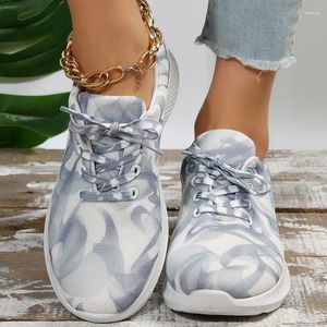 Casual Shoes European And American Style Color Block Women's Sports 2024 Spring Autumn Shallow Mouth Soft Bottom Sneakers