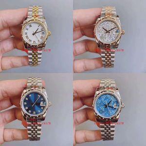 Platinum 31mm Women Watch 3235 أوتوماتيكية سيدة ميكانيكية ساعات معصم الياقوت المقاومة للماء 126300 126333 ES