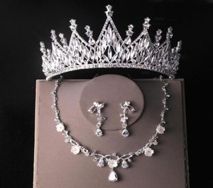 Designer Diamond Jewelry Bridal Pieces Coroa Colar Breathring Conjunto de Vestidos de Vestido de Vestido de Casamento Aniversário Amante Mulher Presentes 3535191