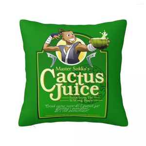 Cuscino maestro di sokka succo di cactus lanciare cuscino per ragazze anime per cuscini