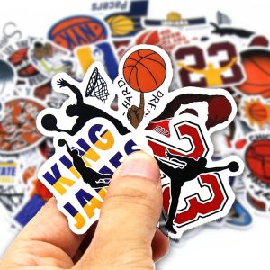 10/50/100 PCS Cute Cartoon basketball Stickers Kawaii Candy Colors Stickers Scrapbooking Diary Stickers School Office Stationery