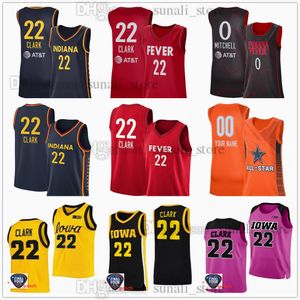 2024 نهائيات أربعة نساء في كرة السلة الفانيلة Iowa Hawkeyes 22 Caitlin Clark 3 Sydney Affolter Hannah Stuelke 20 Kate Martin Pick No.1 Indiana Fever 0 Kelsey