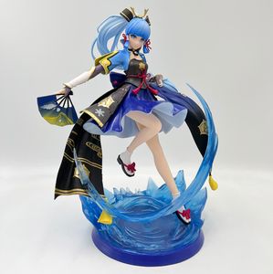 Oyuncak 27cm Genshin Etki Kamisato ayaka anime figürü Genshin Etki Raiden Shogun/Keqing/Mona Aksiyon Figürin Koleksiyon Model4946637