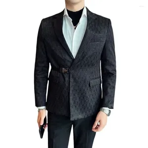 Herrenanzüge Boutique Gentleman Eine Vielzahl von Stilen kann den britischen Stil Slim Wedding Fashion Business Kleid Blazer wählen