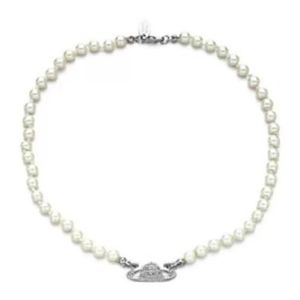 Moda Crystal Pearl Colar Clavicle Chain colar de contas barroco para mulheres joias de partida de joias247e