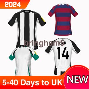 Magpie Newkasr 2024 2025 Fußball -Hemd -Home -Away -Kinder -Kit Isak Bruno G. Fußballtrikots Trippier