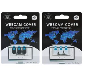 Webbkamera Cover Ultra Thin Tun Laptop Camera Cover Shutter Slide Universal Privacy Sticker för surfplatta Mobiltelefon JK2101XB7051367