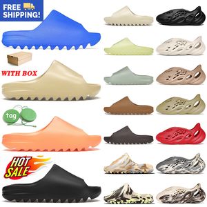 2024 Fashion Slippers Foam Runners Sandals For Mens Womens Slides Free Shipping Onyx Bone Desert Sand Runner Shoes With Box Dhgate EUR 48 US 13