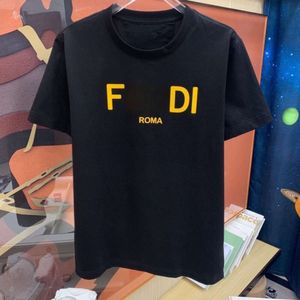 Plus t-shirt designer t-shirt män kvinnor kortärmade toppar mode brev tryck grafisk tee rund nacke andningsbar bomullsskjorta asiatisk storlek s-5xl