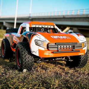 Diecast Model Cars JJRC Q130 High Speed ​​RC CAR OFF ROAD CLIMBING TRUCK Borstless Motor Remote Control Racing Model Adult Gift Childrens Toys J240417