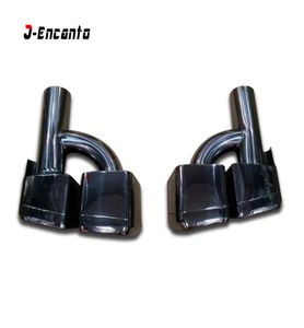 Auto Styling Styling Tubo di scarico punta silenziante in acciaio inossidabile Ternatura gola per Merceses- S65 S63 E63 W222 W212 W205 R231 W2189111538