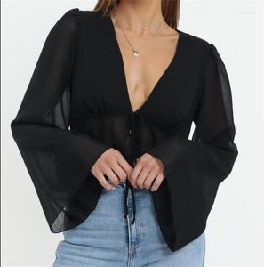 Kvinnor BLOUSES Fashion Short Shirt Top