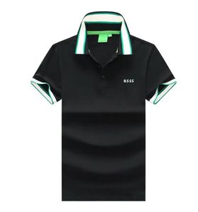 المصممون الصحيحون المصممون للملابس الرجال S Bos Tees Polos Shirt Fashion Brands Summer Business Sports Tshirt قصيرة الأكمام بطل البولو