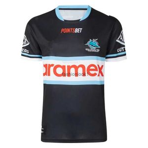 2024 Cronulla Köpekbalıkları Rugby Jersey Mavi Beyzbol Kapı Şapkalar Boyut S-5XL (Özel Adı ve Numarası FW24