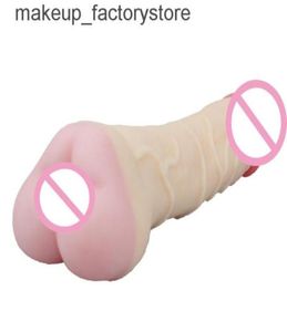 Masaj Penis Büyütücü Kılıf Kedi ile Gerçek Vajina Erkekler Mastürbator Kadın Mastürbators Sextoys Dildo Çiftler için Dildo Seks Oyuncaklar For2793121