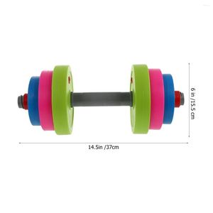 Dumbbells Dumbbel Kids TrainingDumbbell Garten Barbell Toys Creative Creative Home Sports Plaything Drop Drivice Outdoors Fitnes Dhmkt