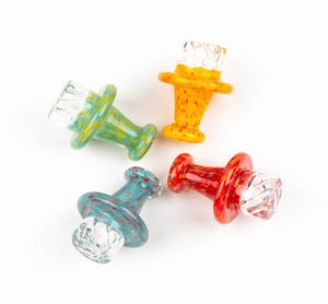 Cyclone glass UFO carb cap riptide dabber caps for Smoking Quartz banger Nails water pipes dab oil rigs bong3063417