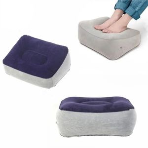 Viagem portátil inflável útil para o apoio de travesseiro de travesseiro para crianças de cama de cama de pé PVC PVC PVC para viagem de massagem de viagem