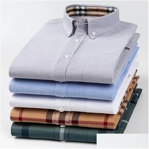 Camicie abiti da uomo camicia da design originale e trench da donna a metà lunghezza kaki kaki a petto di abbigliamento da top a petto business casual dhdgw