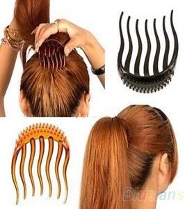 Clipes de cabelo inteiros Bump It Up Volume Inserts para Ponytail Bouffant Styles Comb 8fv21391937