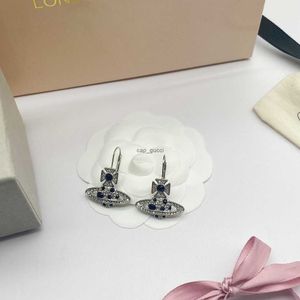 مطلي 925 Silver Luxury Designers Letters Stud Geometric Women Round Crystal Rhinestone Pearl Carring Party Party Comerlry Circular NICE