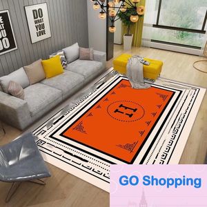 High-end Luxury Home Mat Door Mats Simple Big Brand Living Room Carpet Home Door Stain-Resistant Absorbent Hallway Mats