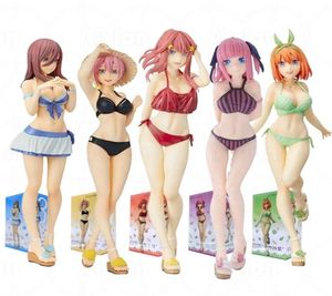 20cm典型的なクイントゥプレットフィギュアアニメナカノミクアクションイチカニノヨッツバ島フィギュラインモデル人形2204147496343