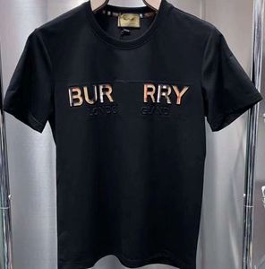 Artı Boyut S-5XL Tasarımcı Sıradan Erkek Kadın T-Shirt Mektuplar Stereoskopik Baskılı Kısa Kollu En Çok Satan Lüks Erkek Hip Hop Giyim Brr23es