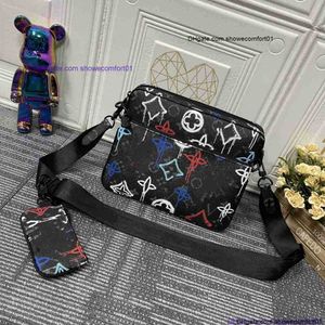 Design Sprinter 5A borse per borse a tracolla trio 3 pezzi Set Pochette Cross Body Backpack Mens Inverse Tela cinghie Crossbody Bags Cross Messenger Bags Shopping Borse